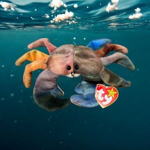 Claude original Beanie Baby